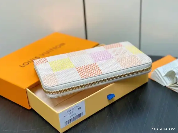 Rep ladies cm WALLET-19.5*10.5*2.5 VUITTON LOUIS ZIPPY 0606